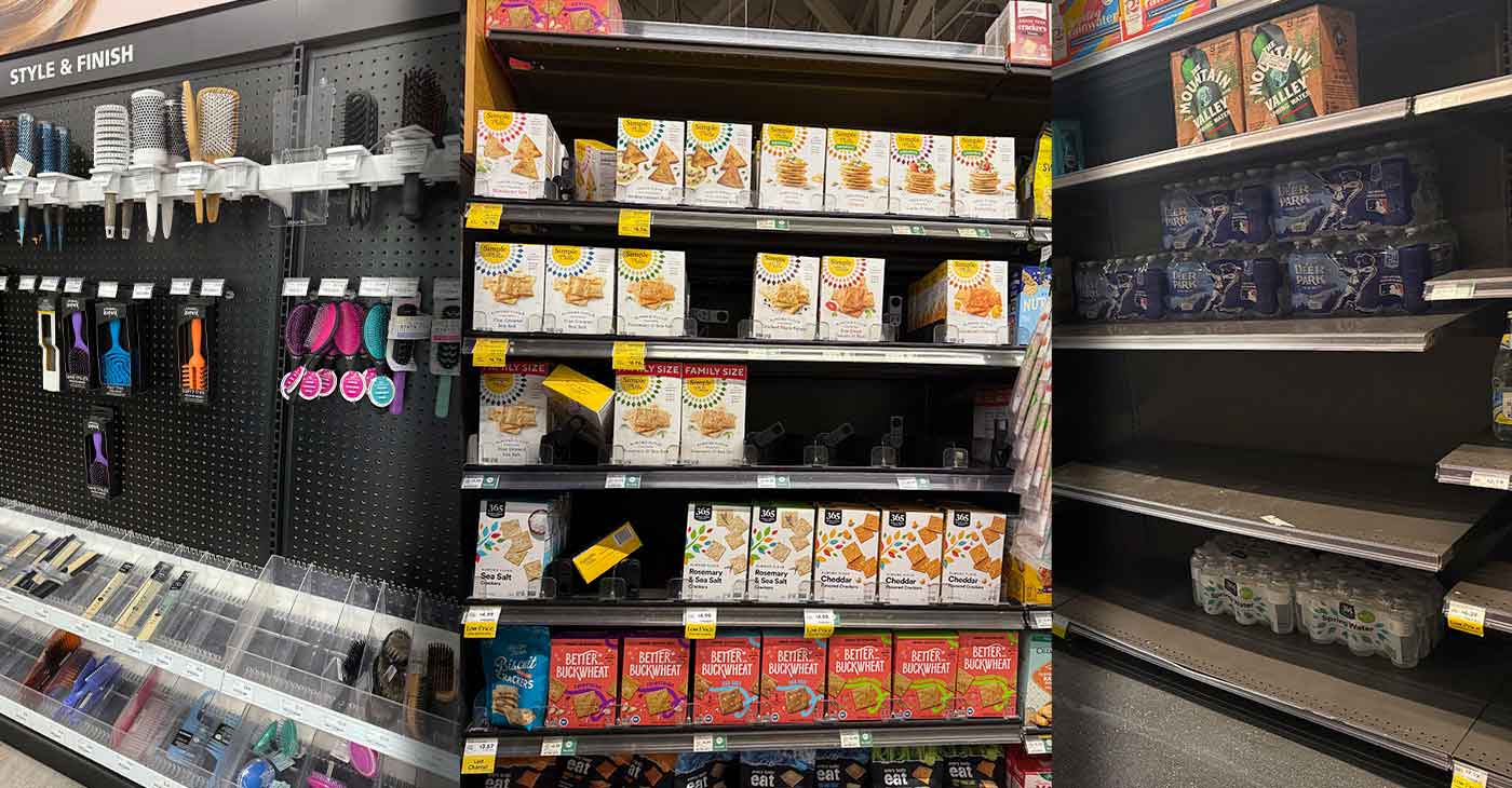 A Concern For Shortages Of Essential Goods Pic