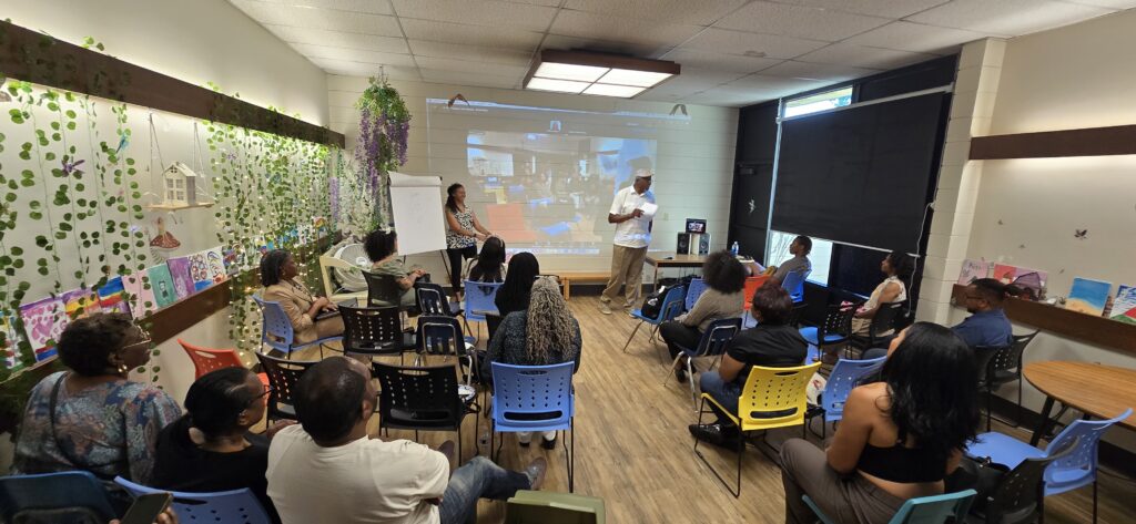 Ali Morris Address Attendees at the Launch of Kern Inclusive Entrepreneurship Hub (KIEHub) (Photo Credit: Cecil Egbele)