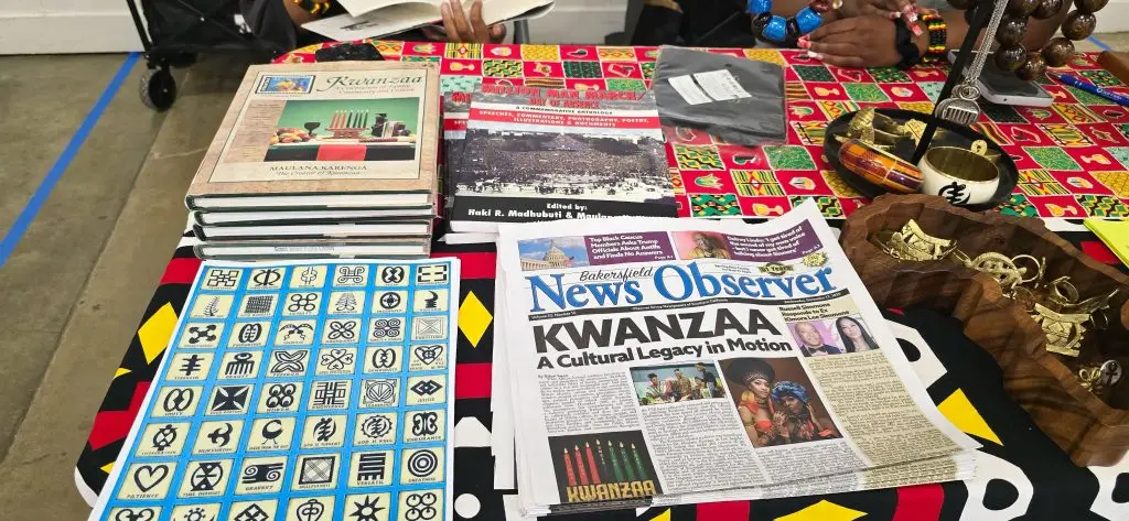 Bakersfield News Observer paper on display at the summit (Photo credit: Cecil Egbele)