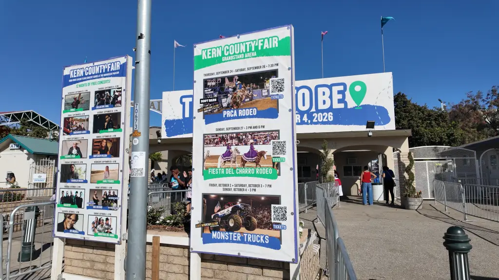 Banners Displaying Some Highlights At The Kern County Fair (Photo Credit Cecil Egbele)