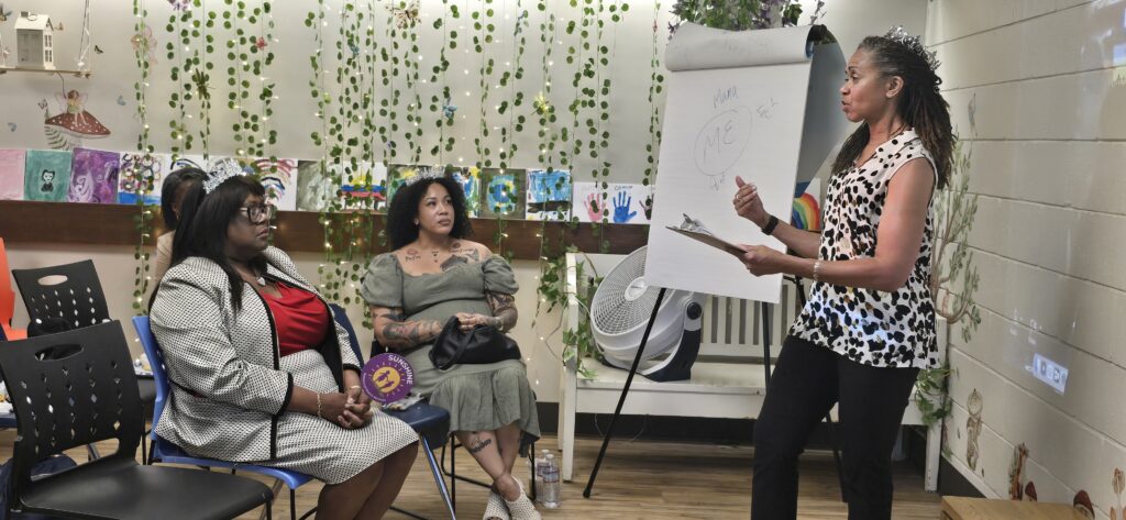 Cheríe Lawson, Program Manager of Kern Inclusive Entrepreneurship Hub Speak to Attendees (Photo Credit: Cecil Egbele)