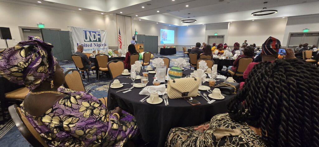 Cross-section of guests at the UNDF dinner (Photo Credit: Cecil Egbele)