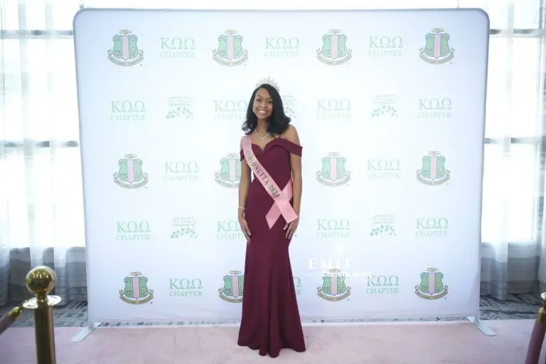 A participant in the 2026 Miss Fashionetta Program poses for a portrait during the March 1 gala in Bakersfield. The program, sponsored by the Kappa Omega Omega Chapter of Alpha Kappa Alpha Sorority, Inc., highlights leadership, scholarship and community service among local high school students. (Photo courtesy of Christa Hunt)