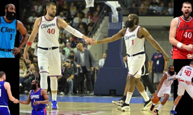 Harden, Zubac Earn NBA Honors in Standout Season for Clippers