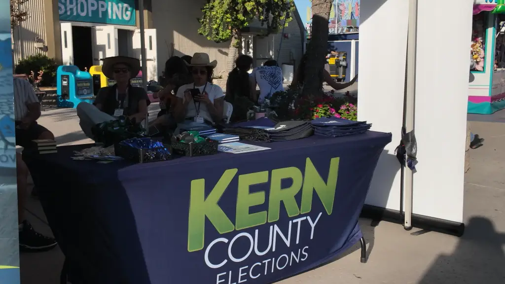 Kern County Elections Officials Present At The Fair To Sensitize The Public And Answer Questions (Photo Credit Cecil Egbele)
