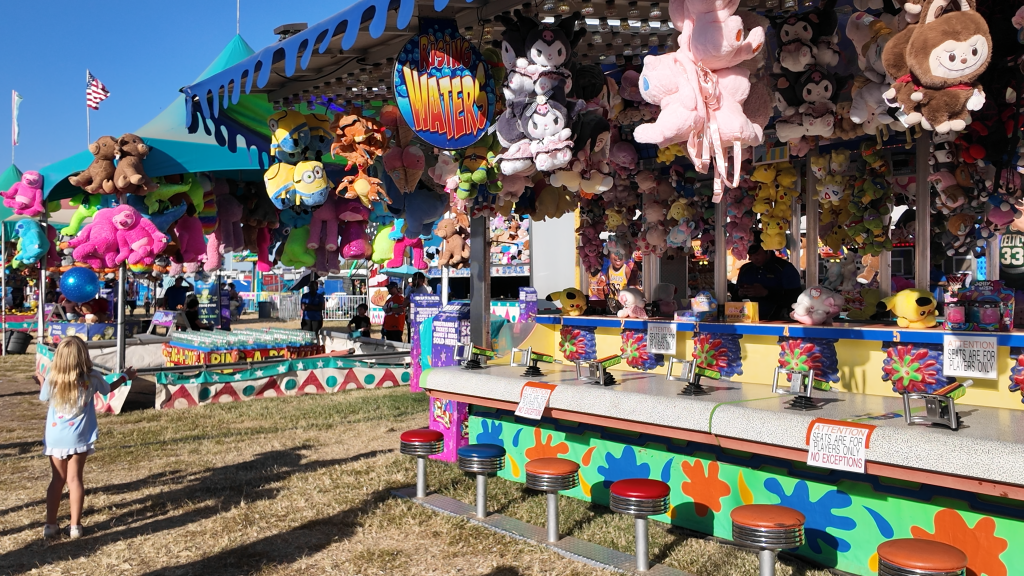 Plush Toys Dangling Along Stalls (Photo Credit Cecil Egbele)