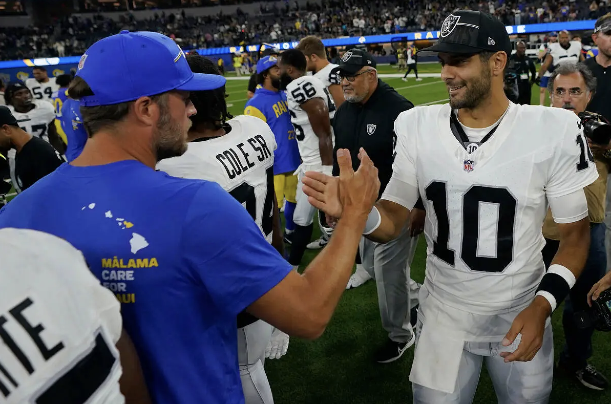 raiders pre season game