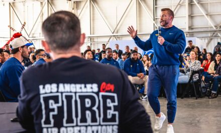 Rams Honor First Responders During NFL Draft Event