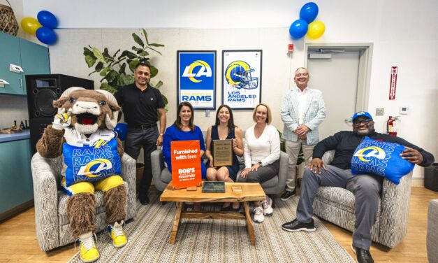 Rams team up with Bob’s Furniture 