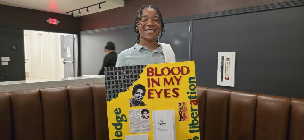 Young Artist, Alonzo Ray Miller Jr. Display His Work