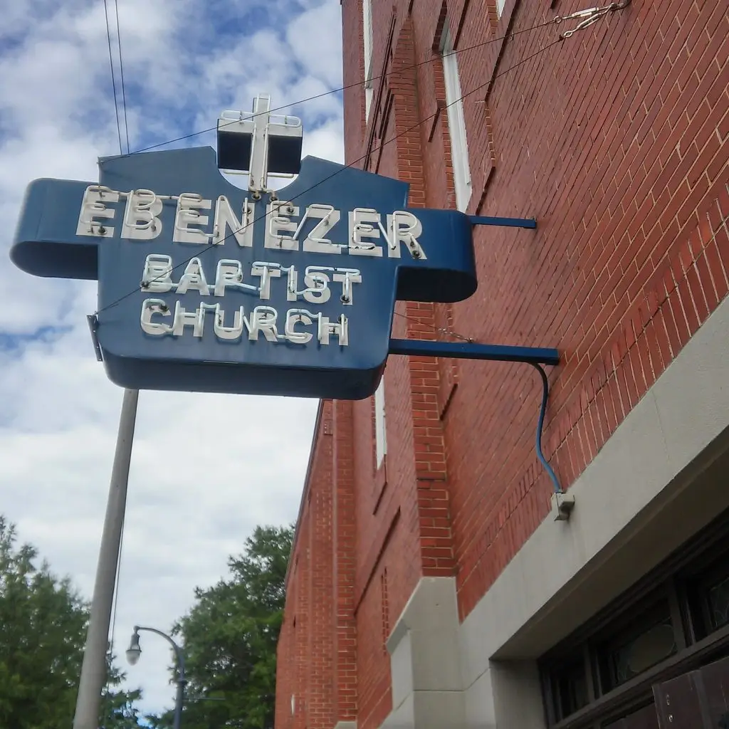 Ebenezer Baptist Church - Atlanta Georgia - Sign