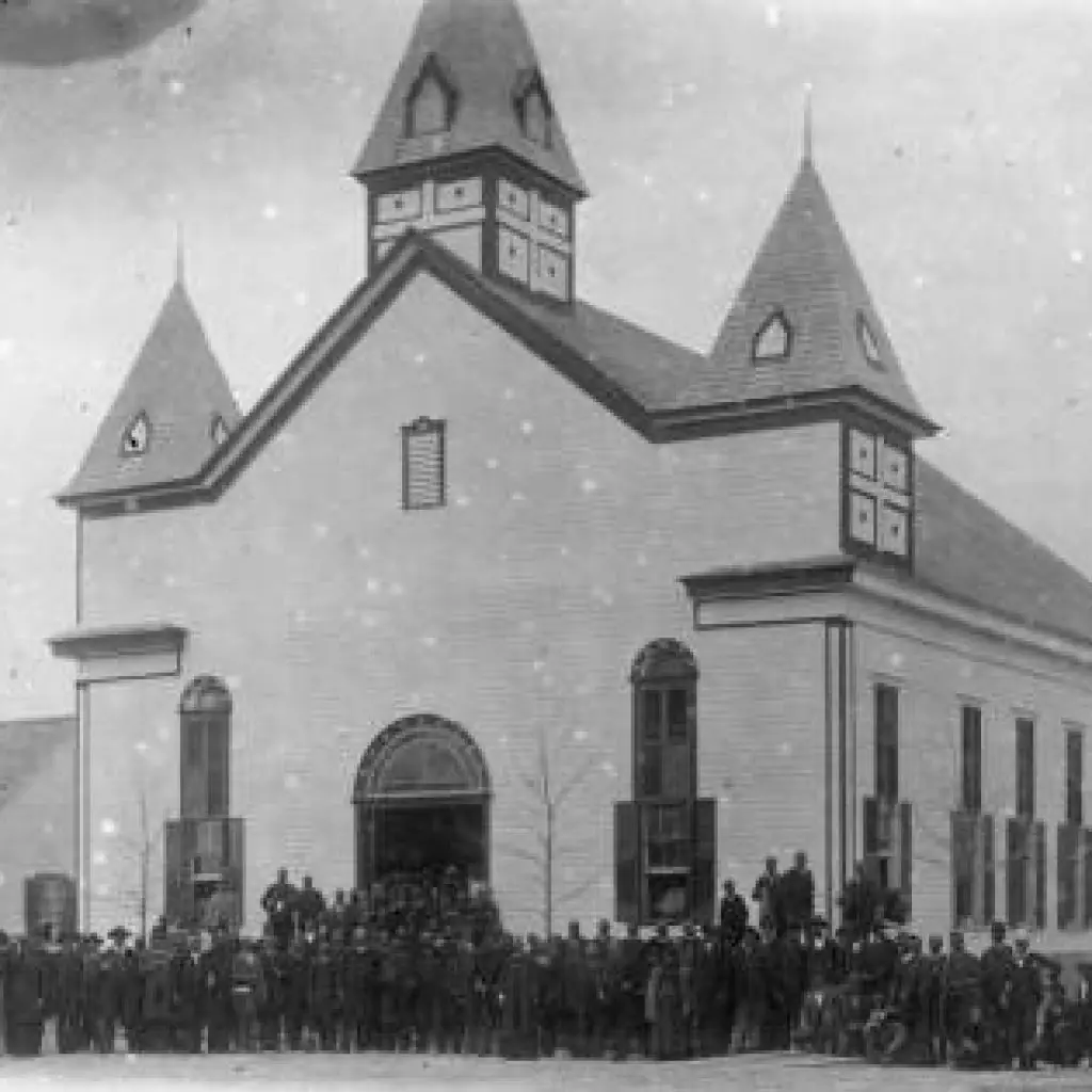 Congregation gathered at the Bethel A.M.E. church - Tallahassee, Florida (6792258210)