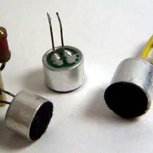 Electret condenser microphone capsules